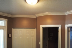 Kanata House Painters Ottawa House Painting Foyer Crown Moulding