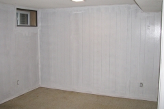 Ottawa Panelled Basement After Priming