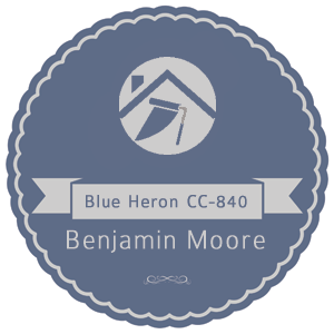 Benjamin Moore Blue Heron CC-840