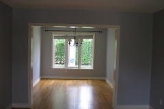 Stittsville House Painters Living and Dining Room Painted